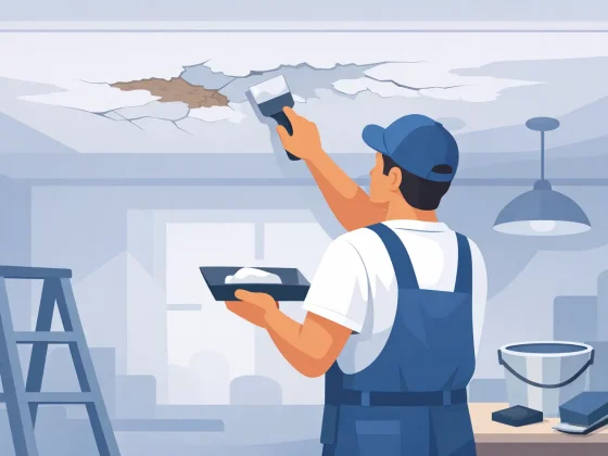 How to Fix a Badly Plastered Ceiling