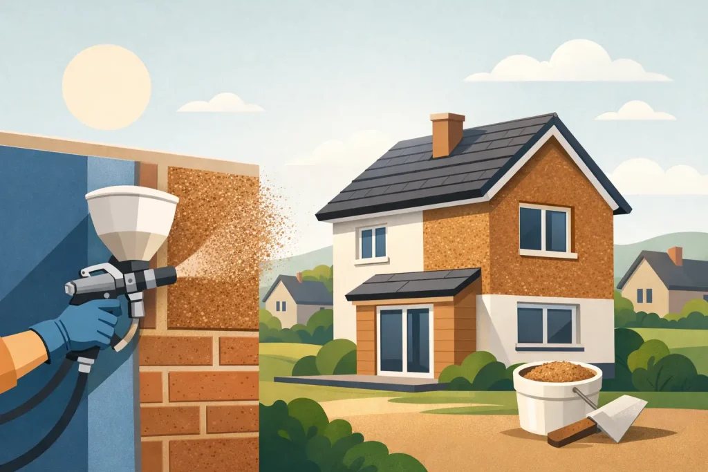 Guide to Cork Spray Insulation for UK Homes
