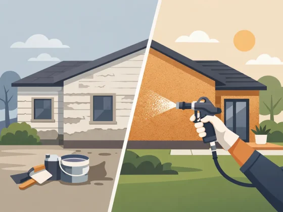 A Cork Spray House Transformation Example