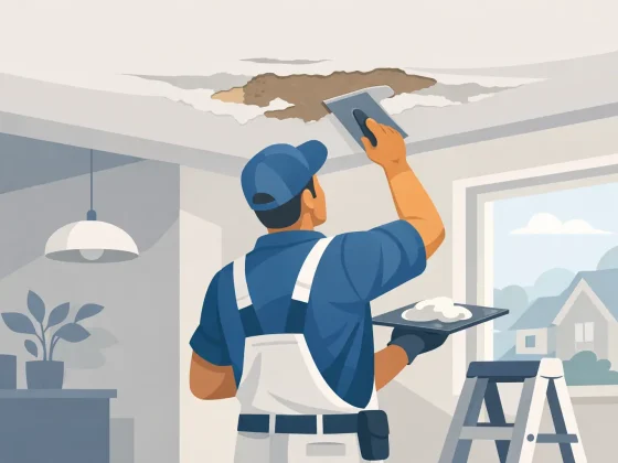 Ceiling Repair Braintree: When to Call a Plasterer