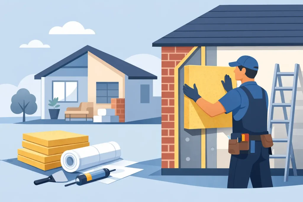 How to Insulate External Walls Properly