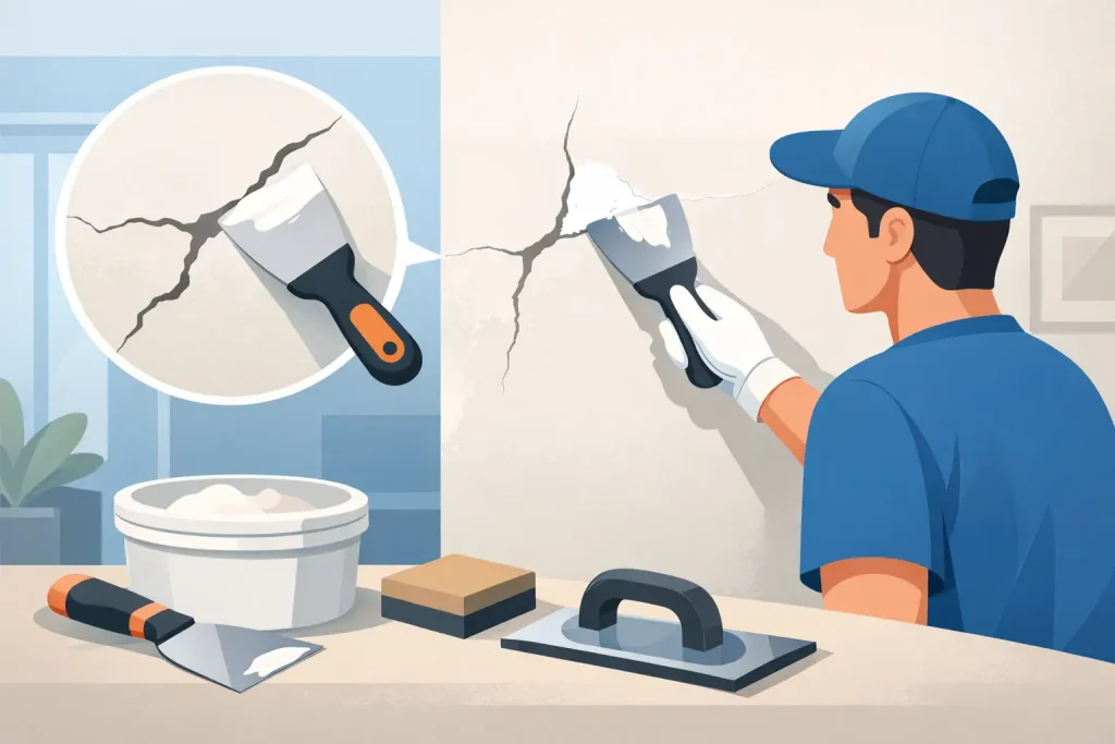 How to Patch Plaster Cracks for a Neat Finish