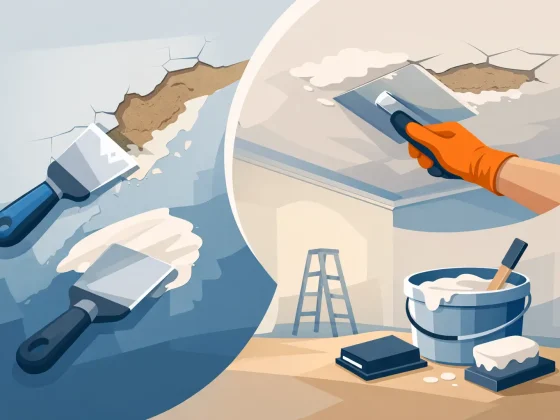 How to Repair Blown Plaster on Walls and Ceilings
