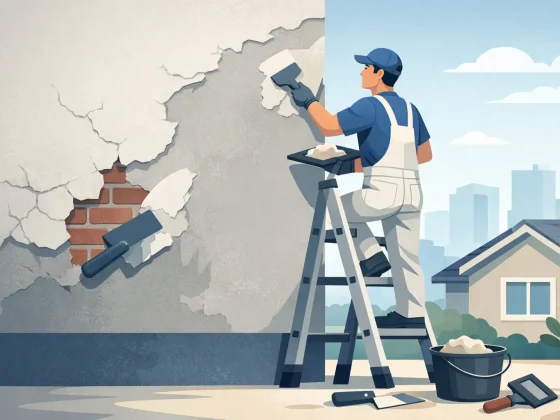 How to Repair Peeling Render the Right Way