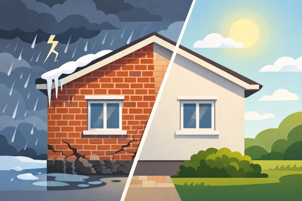 Can Render Protect Brickwork From Weather Damage?