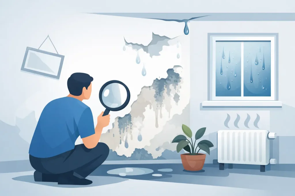 Common Wall Damp Signs You Should Not Ignore