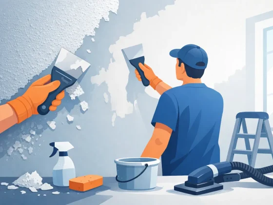 How to Remove Textured Coating From Walls