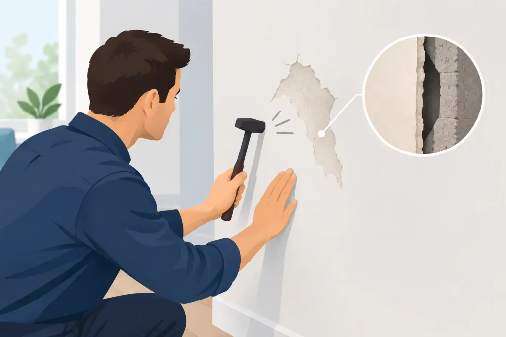 How to Spot Hollow Plaster Before It Fails
