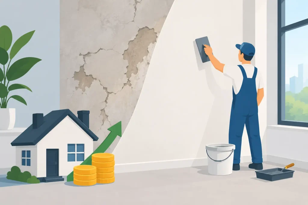 When Rental Property Replastering Pays Off